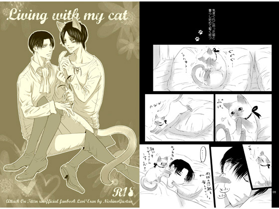 Living with my cat