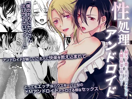性処理アンドロイド～叔父から貰った美形エロメイドに人間の快楽を叩き込む～