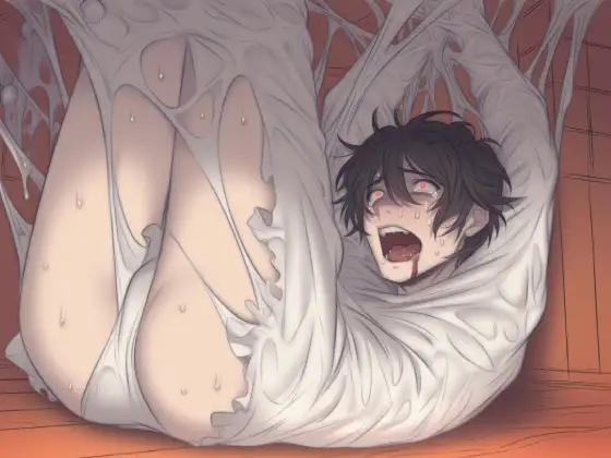 人食い蜘蛛男の産卵床～僕のせいでヒロシが喰われ、次は僕がアナル産卵と食殺で絶滅するまでの15分～