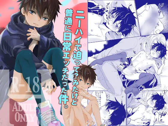 ニーハイで迫って?みたけど 普通に日常エッチだった件。